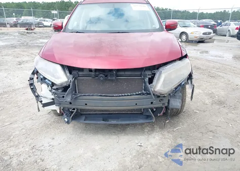 2016 Nissan Rogue Sv z USA, uszkodzony, nr VIN KNMAT2MT0GP647057